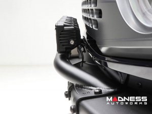 Ford Bronco Bumper Bar Light Kit - Factory Bumper - ZROADZ - Top Mount - w/ 6x3" White LED Pods Ford Bronco Bumper Bar Light Kit - Factory Bumper - ZROADZ - Top Mount - w/ 6x3" White LED Pods